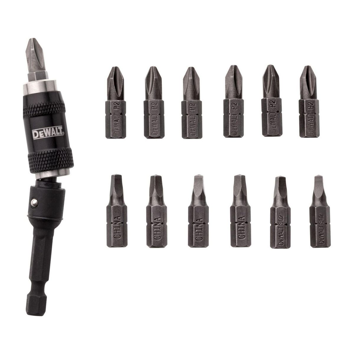 Set Desarmador Puntas Atornillador Estándar, 14 Pzas DeWalt, marca Dewalt - Foto Principal