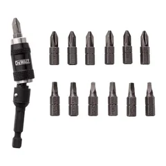 Set Desarmador Puntas Atornillador Estándar, 14 Pzas DeWalt