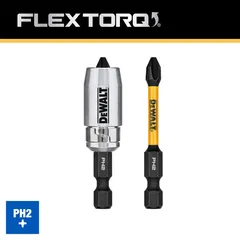 Punta Atornillador Flextorq -1/4", 2 Pzas DeWalt