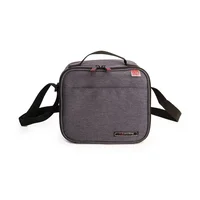 Lonchera city + 2 cont gris