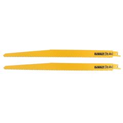 Hoja Sierra Sable DeWalt 12" 6 TPI, 2 Pzas