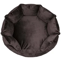 Cama Redonda Gato Mediana Gris