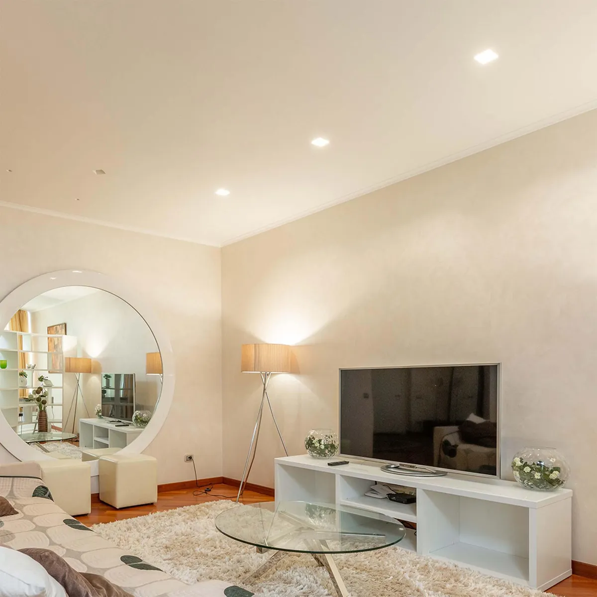 Sobreponer led cuadrado 24w luz fria, marca Aksi - Foto 2