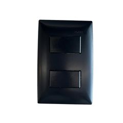 Placa Armada 1 Interruptor Sencillo + 1 Esc