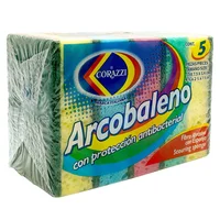 5 Pack Fibra Con Esponja