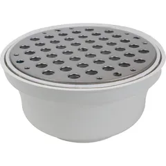 Coladera universal de acero inoxidable 2 - 4"