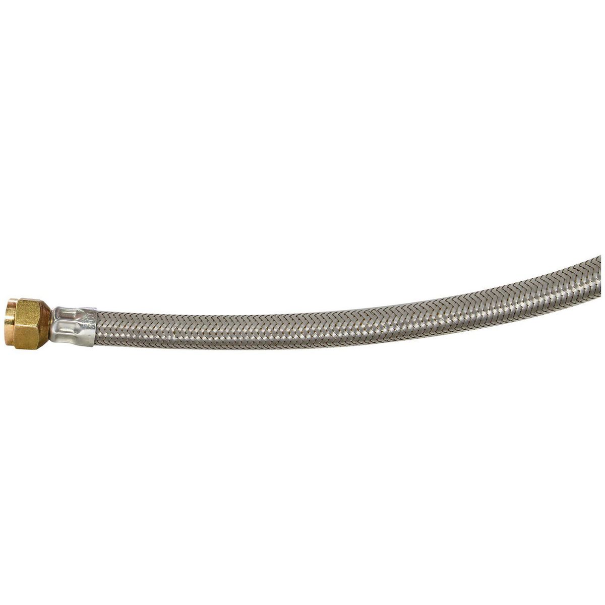 Miber - Manguera de acero inoxidable Pigtail 55 cm