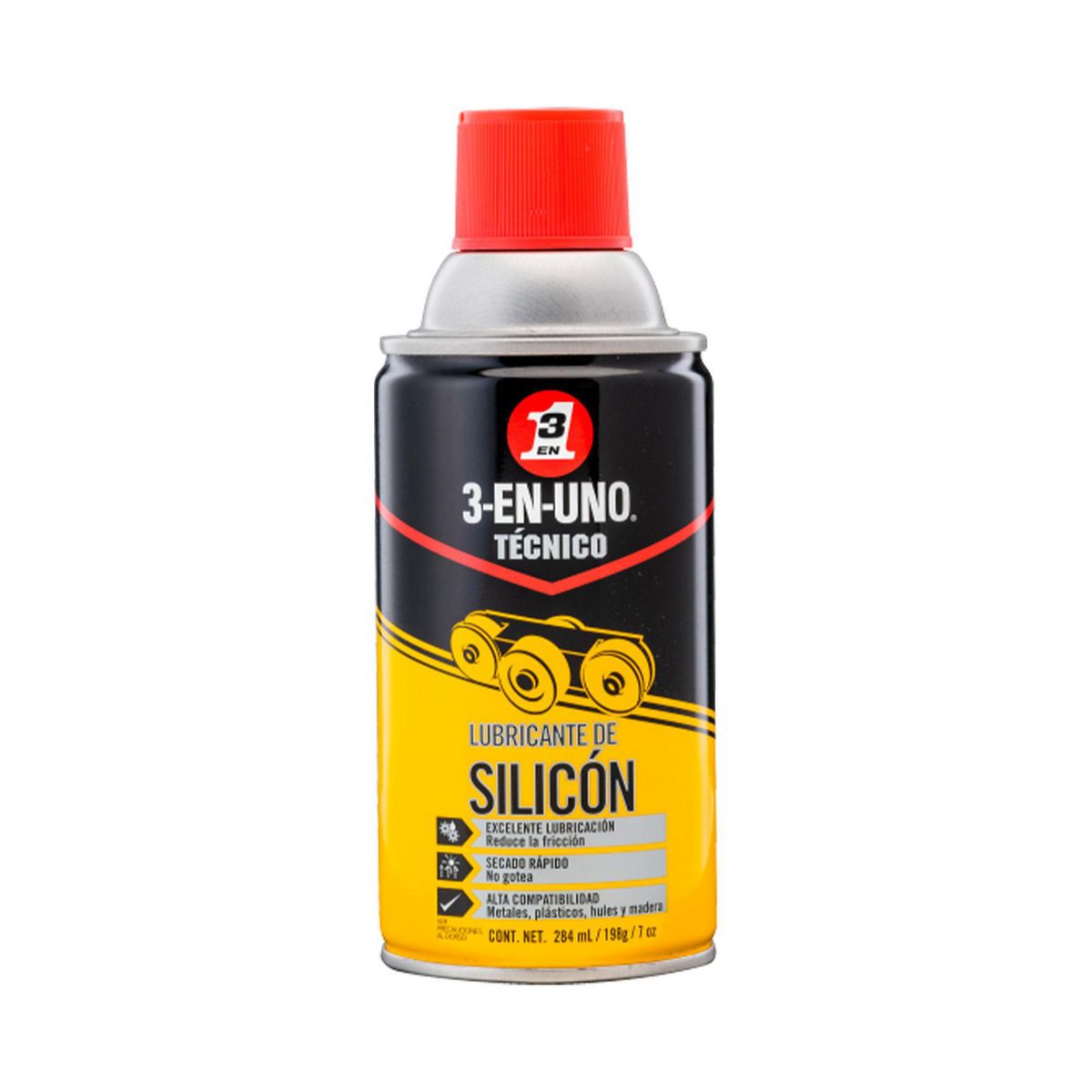 Lubricante de Silicón 7 Oz 3 en 1, marca 3 En 1 - Foto Principal