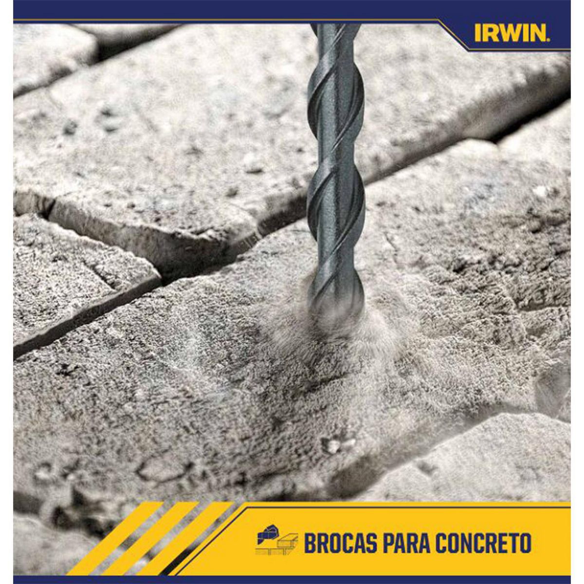 Broca Concreto Mamposteria 3/4" X 6-1/2", marca Irwin - Foto 2