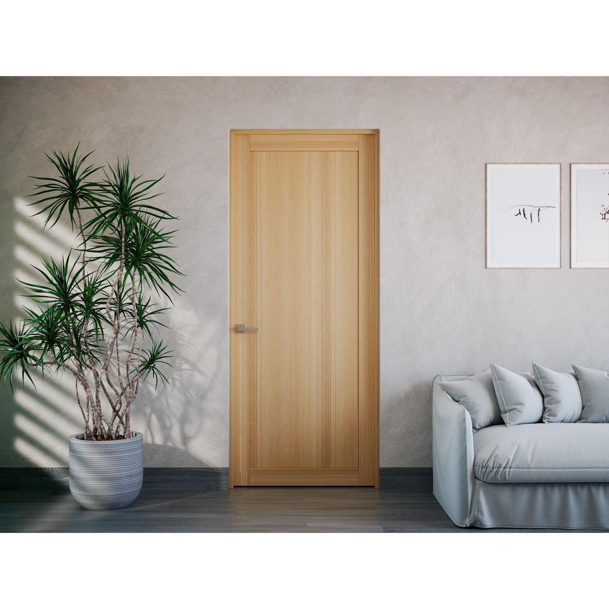 Sin Marca - Puerta Recortable Lieja PVC Amati
