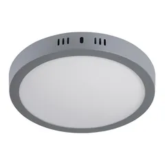 Sobreponer led 18w redondo lf gris