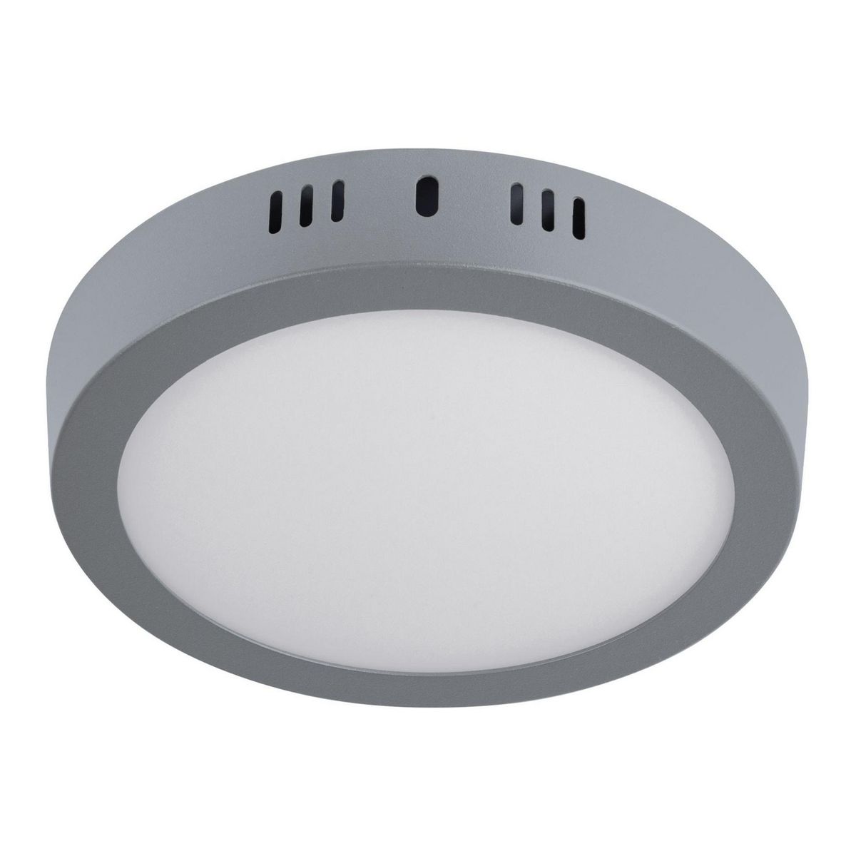 Sobreponer led 12w redondo lf gris, marca Volteck - Foto Principal