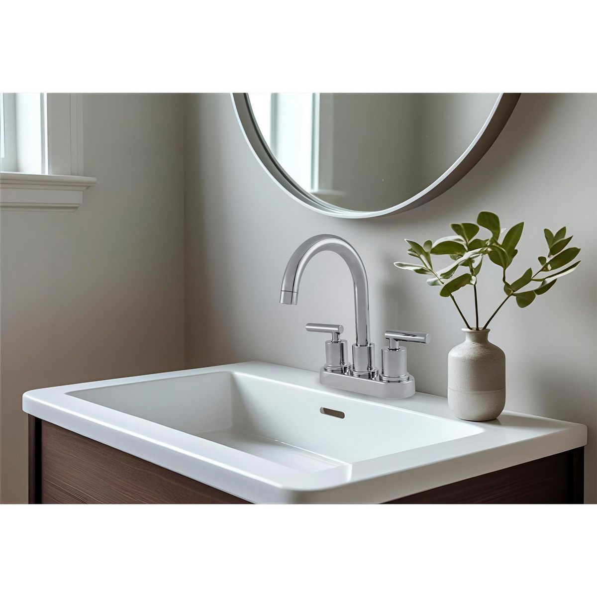 Urrea - Mezcladora De 4" Para Lavabo