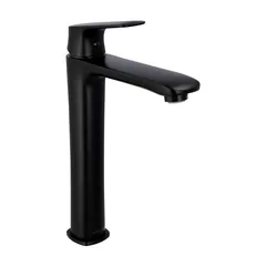 Monomando Alto Para Lavabo Cassia® Negro