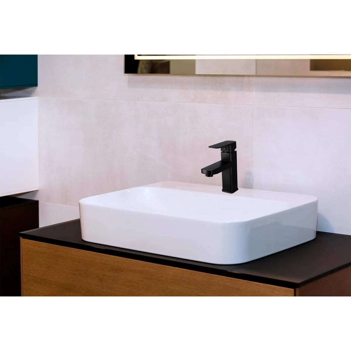 Monomando Corto Para Lavabo, marca Urrea - Foto 2