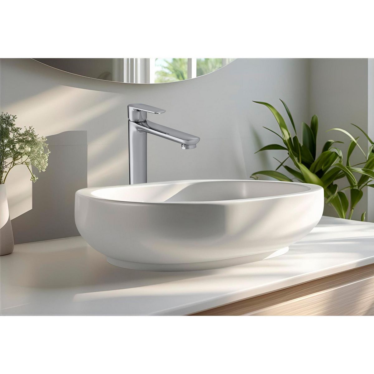 Urrea - Monomando Alto Para Lavabo Contract Iv