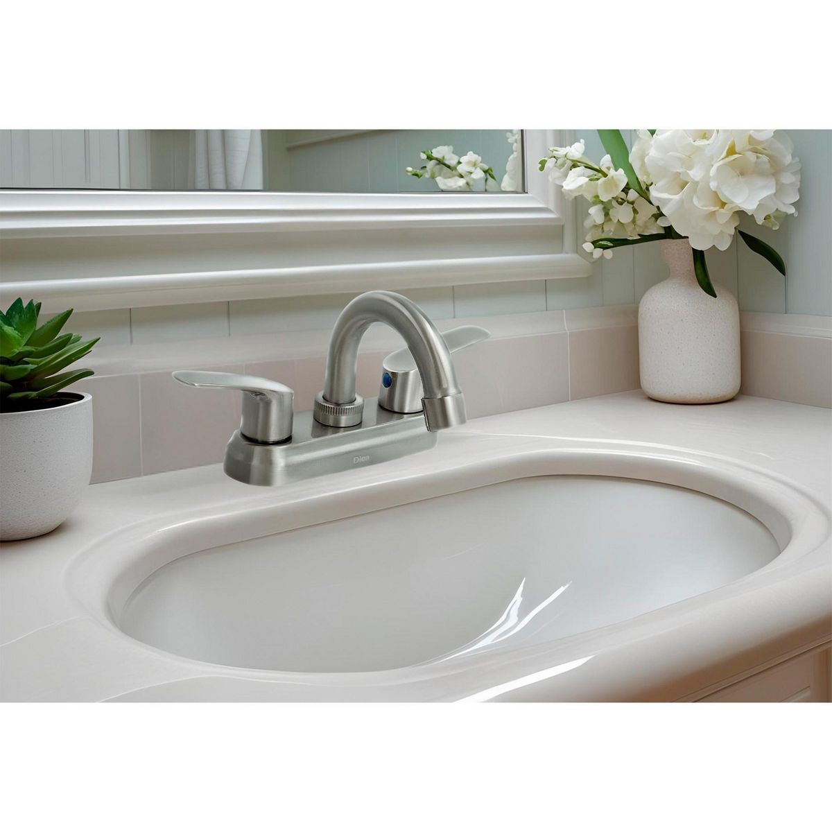 Mezcladora Para Lavabo, marca Urrea - Foto 2