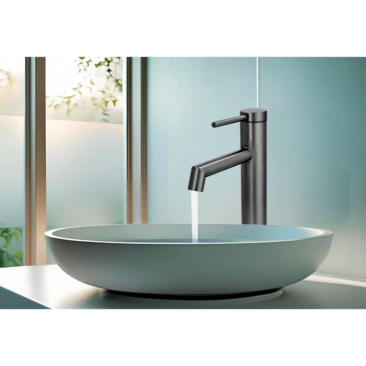 Monomando Corto Para Lavabo, marca Urrea - Foto 2