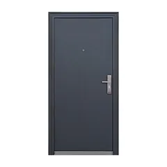 Puerta de seguridad Bismarck derecha gris 95 x 205 cm