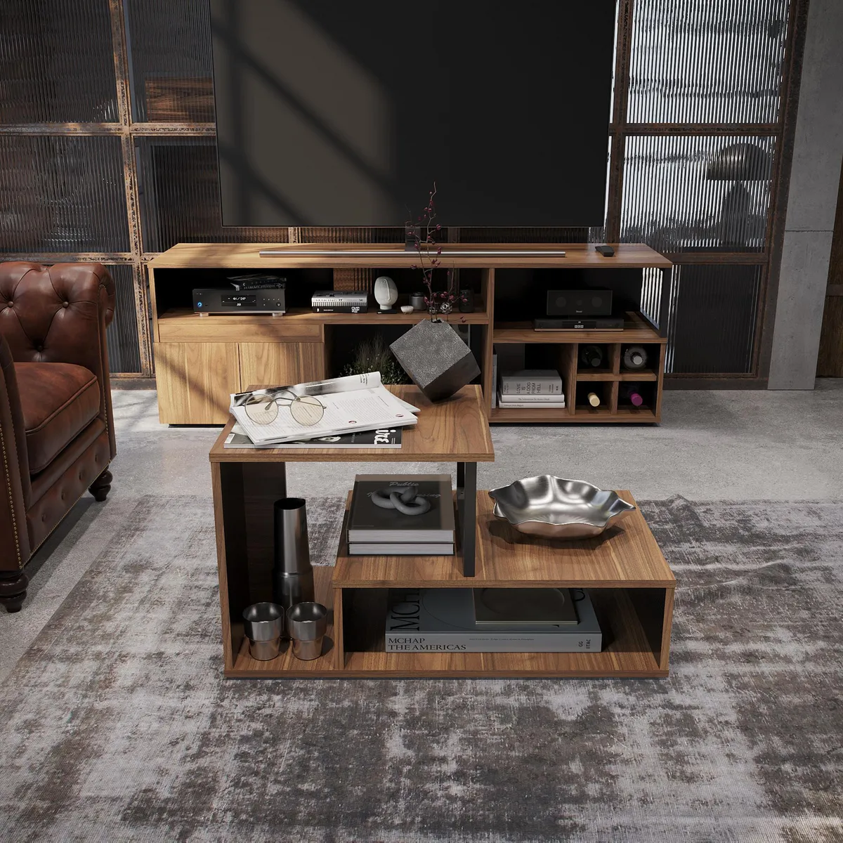 Maderkit - Mesa de Centro Ori