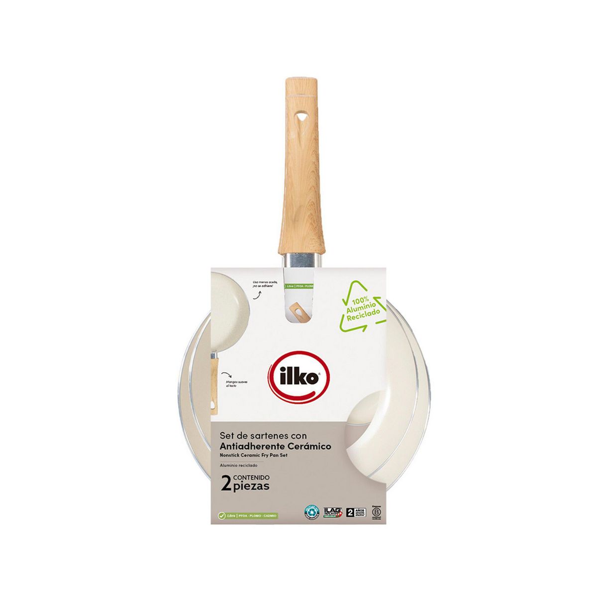 Sartenes 20+24 Cm Play Off White, marca  - Foto Principal