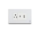 Contacto Cristal (+ Usb) Blanco