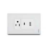 Contacto Cristal (+ Usb) Blanco