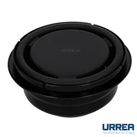 Coladera Universal con Tapa Redonda Negra