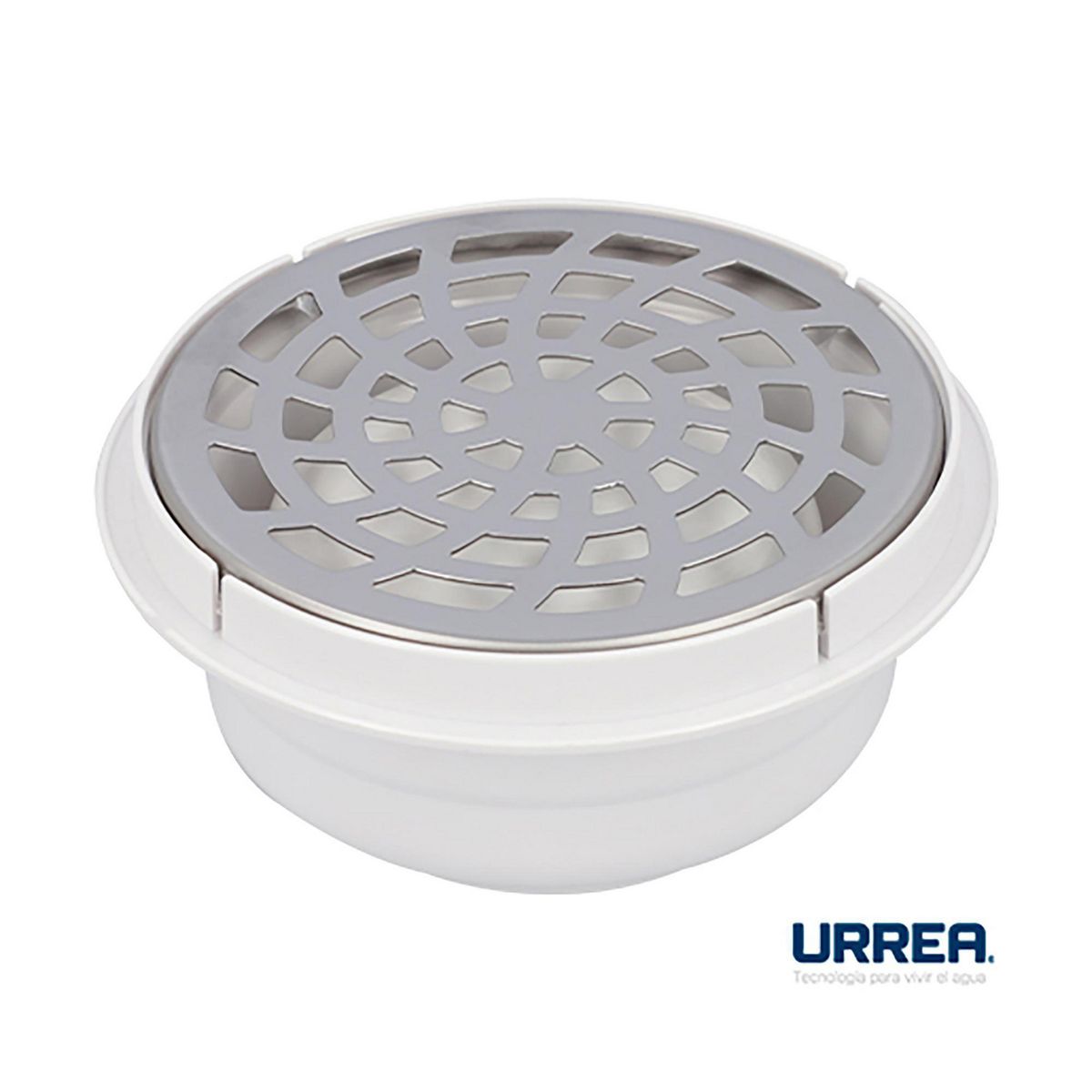 Coladera Universal Redonda con Rejilla de Acero Inoxidable, marca Urrea - Foto Principal