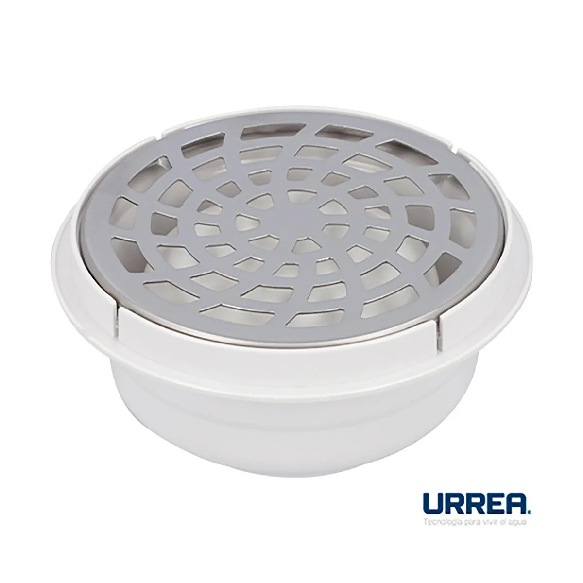 Coladera Universal Redonda con Rejilla de Acero Inoxidable, marca Urrea - Foto Principal