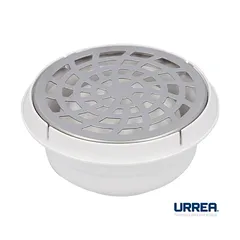 Coladera Universal Redonda con Rejilla de Acero Inoxidable