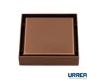 Coladera Cuadrada con Rejilla Rose Gold