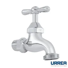 Llave Individual Cromada Compacta con Rosca