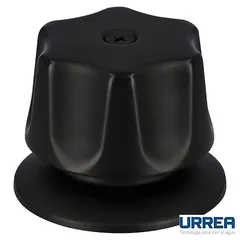 Juego de Manerales Grandes Queen Negro Mate