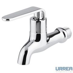 Llave de Chorro Cromada con Diseño de Palanca
