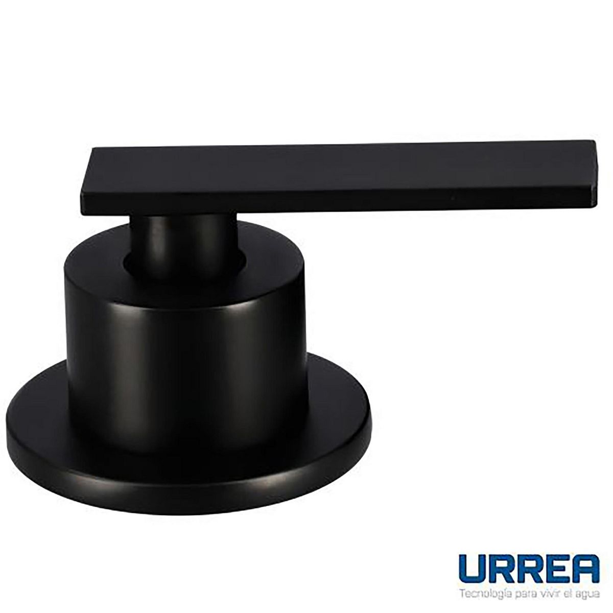 Urrea - Juego de Manerales Grandes de Palanca Negro Mate