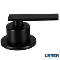 Juego de Manerales Grandes de Palanca Negro Mate