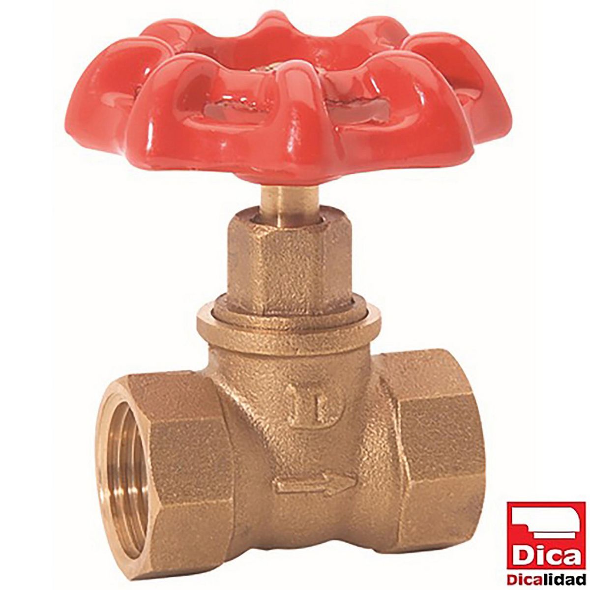 Válvula de Globo Roscable Compacta 1/2” (, marca Dica - Foto Principal