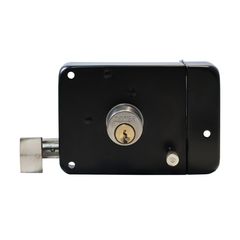 Cerradura de Sobreponer Dexter Clasica Derecha, Negro