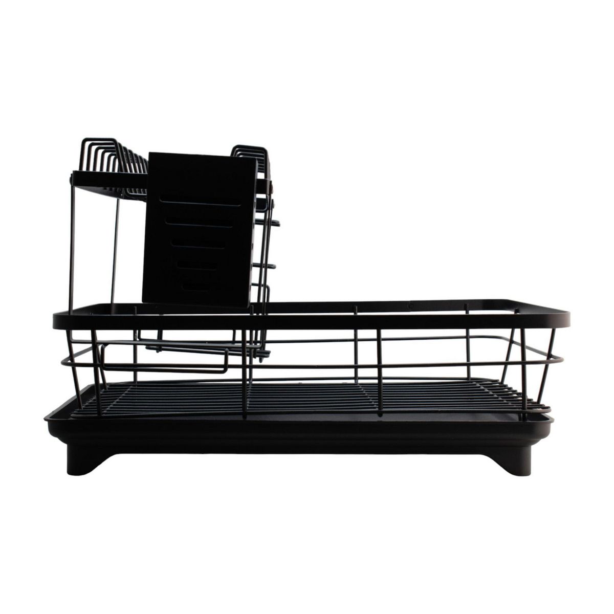 Nuvo - Escurridor de Trastes Negro 42x30x23 cm