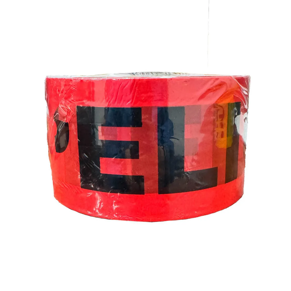 Silverline - Cinta de Polietileno “Peligro” 7.5 cm X 300 m X 0.3 mm