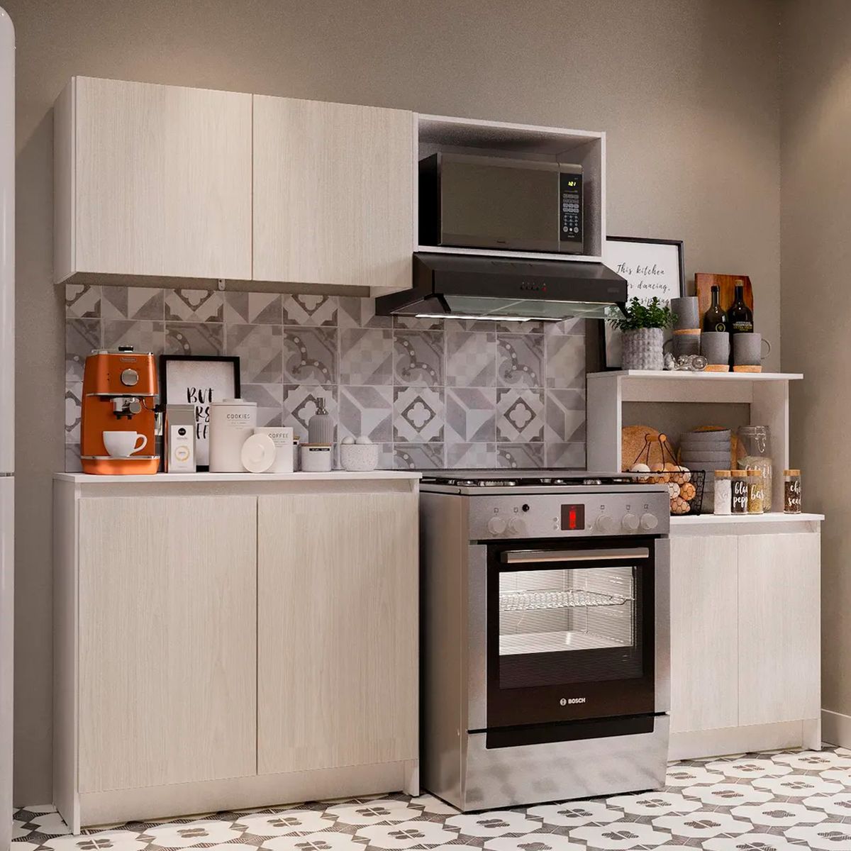 Cocina Integral Novi, marca Maderkit - Foto Principal