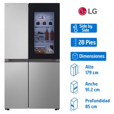 Refrigerador Lg Side By Side 28 Pies�