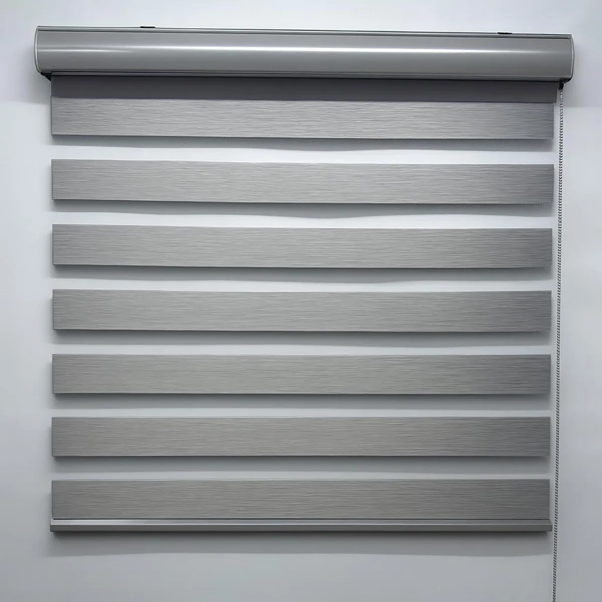 Persiana Enrollable Duo Wood Premium Gris 100Cmx180Cm, marca Home Collection - Foto Principal