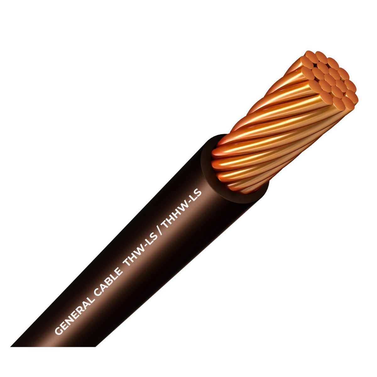 Cable THHW-LS Calibre 10 AWG Negro, 100 m, marca  - Foto Principal