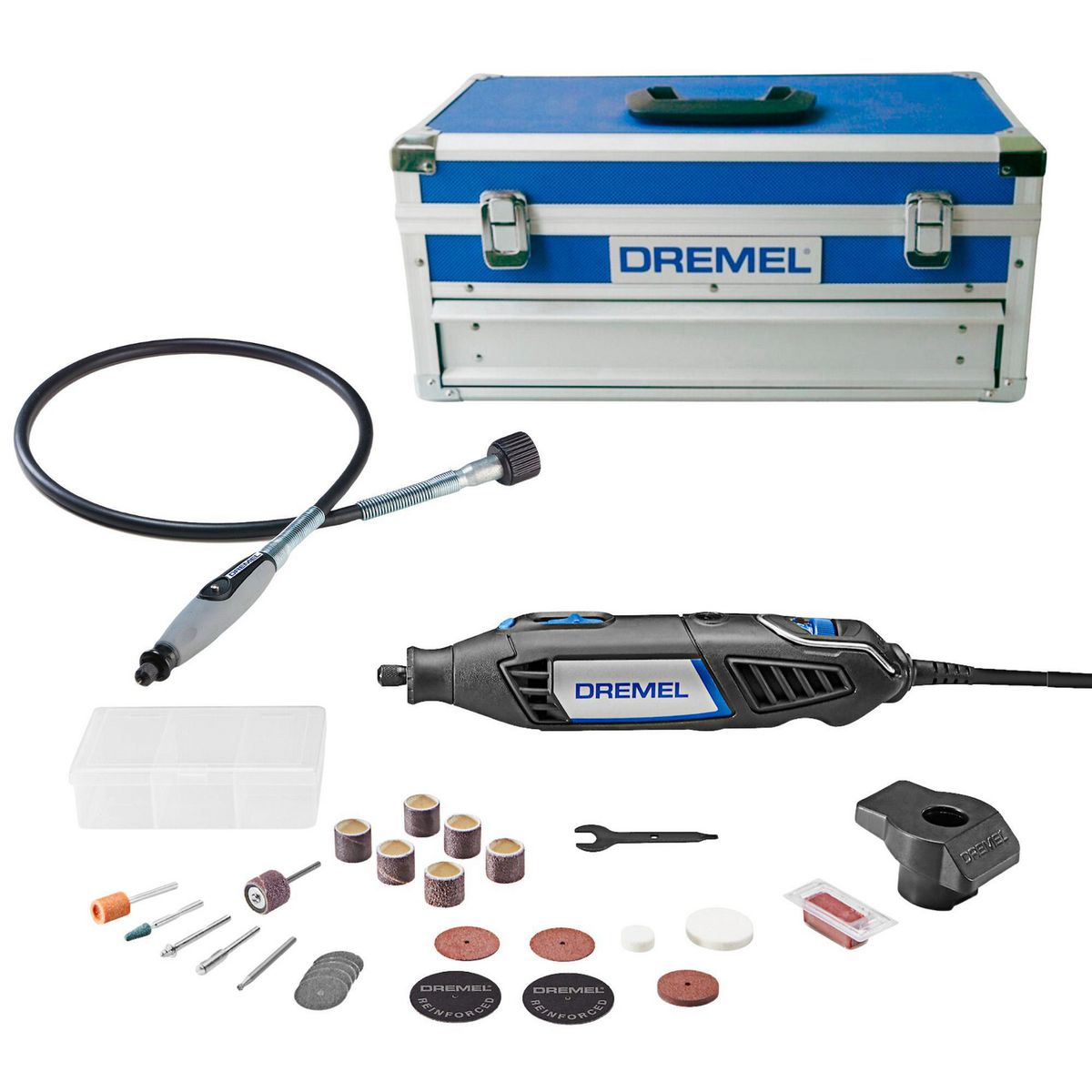 Dremel 4000 Mototool con Accesorios y Caja Metálica, marca Dremel - Foto Principal