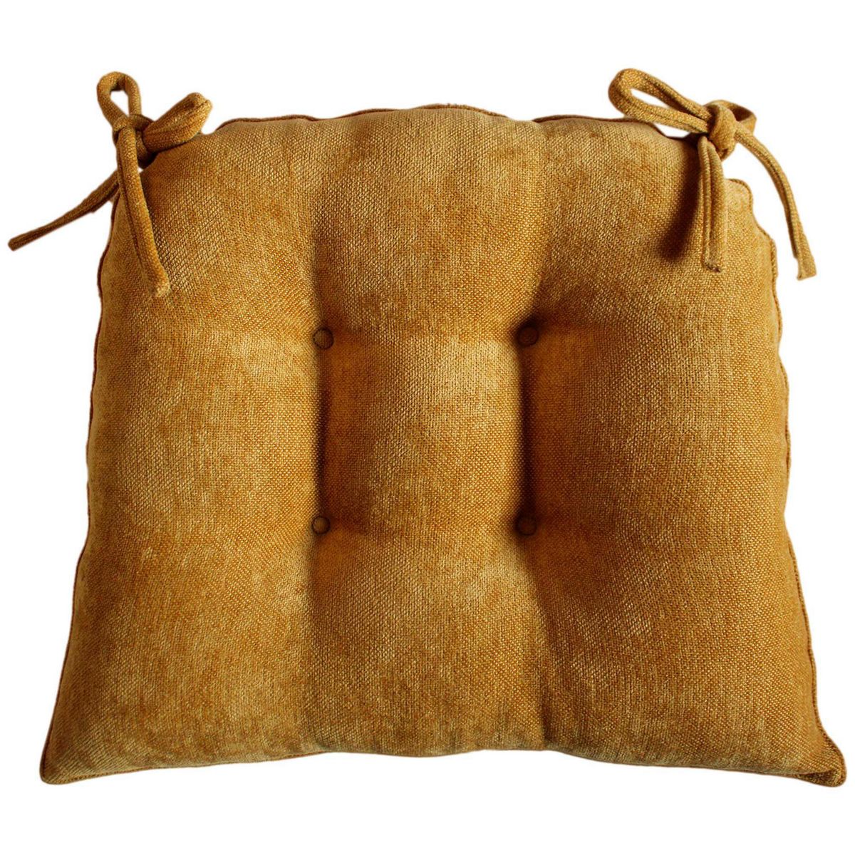 Blancos Pileso - Cojin p/ silla mostaza 36x40