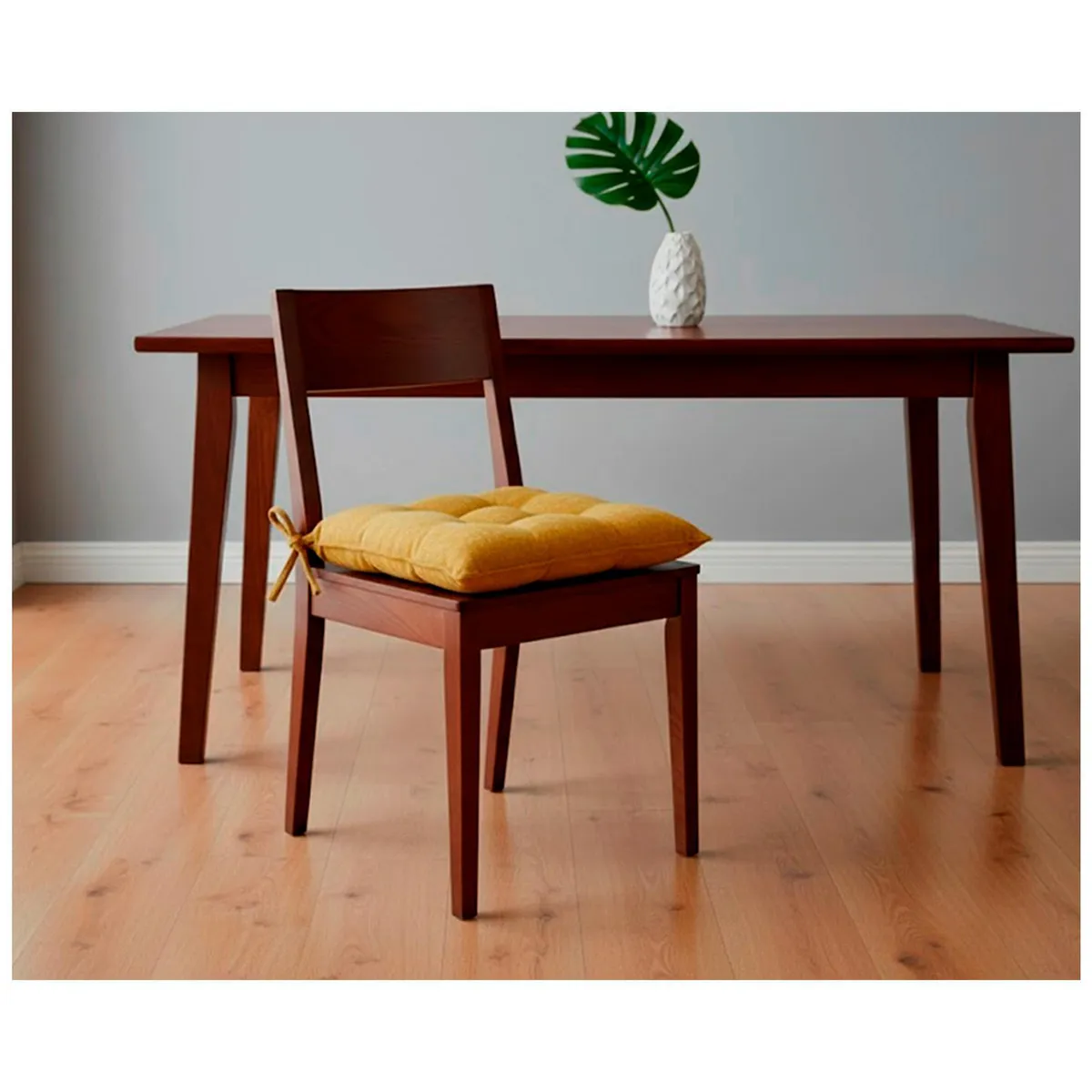 Blancos Pileso - Cojin p/ silla mostaza 36x40