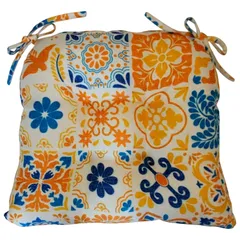 Cojin silla mostaza 36x40