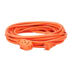 Extensión Uso Rudo 10 m Calibre 16, Naranja